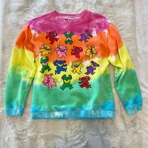 Grateful Dead Retro Tie Dye Crewneck